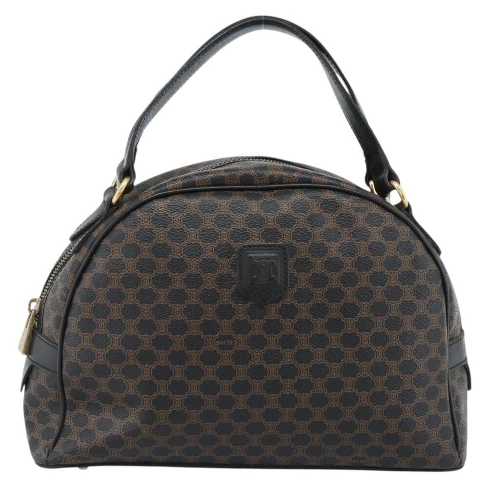 Celine Macadam Handbag Black
